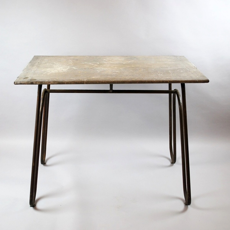 Vintage indoor/outdoor Florist Table 1950s