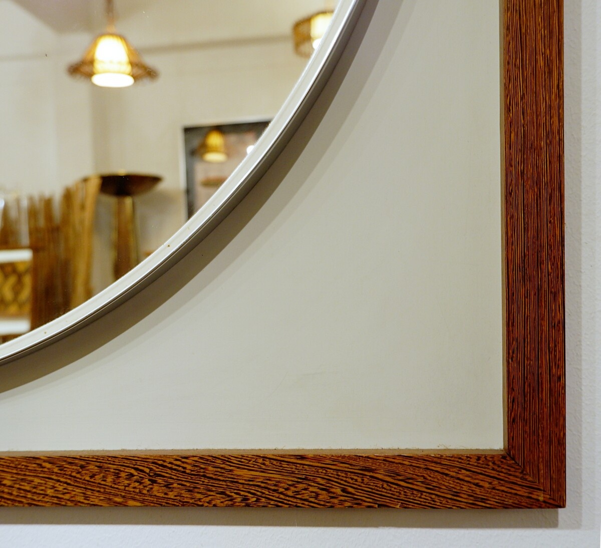 Mid-century modern mirror by Alfred Hendrickx, Belgium, 1960s