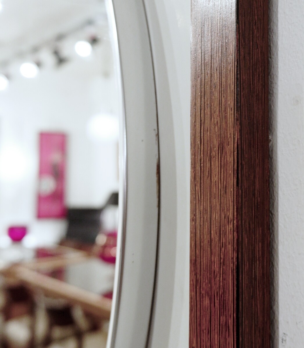 Mid-century modern mirror by Alfred Hendrickx, Belgium, 1960s
