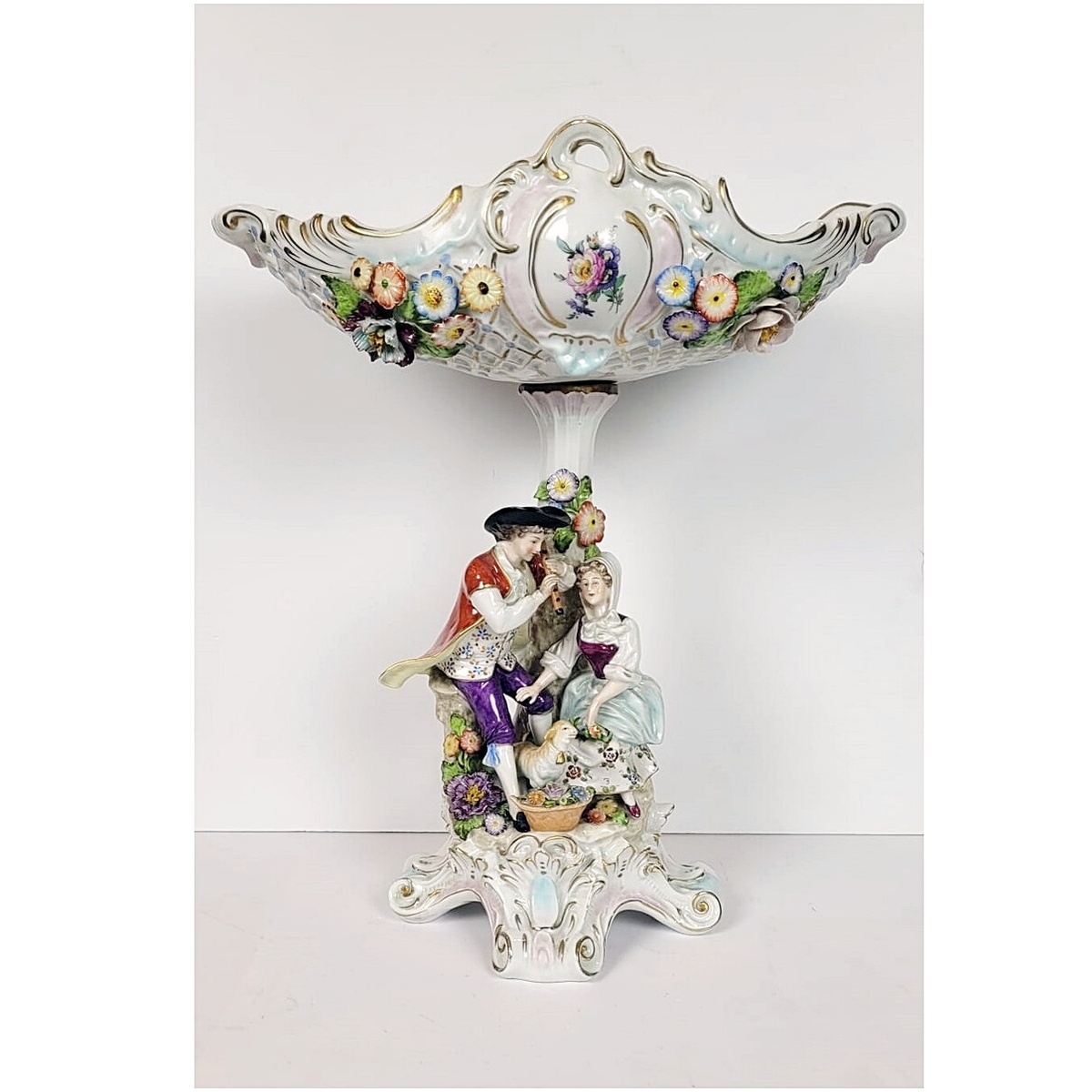 Centerpiece Porcelain Cup  - German work