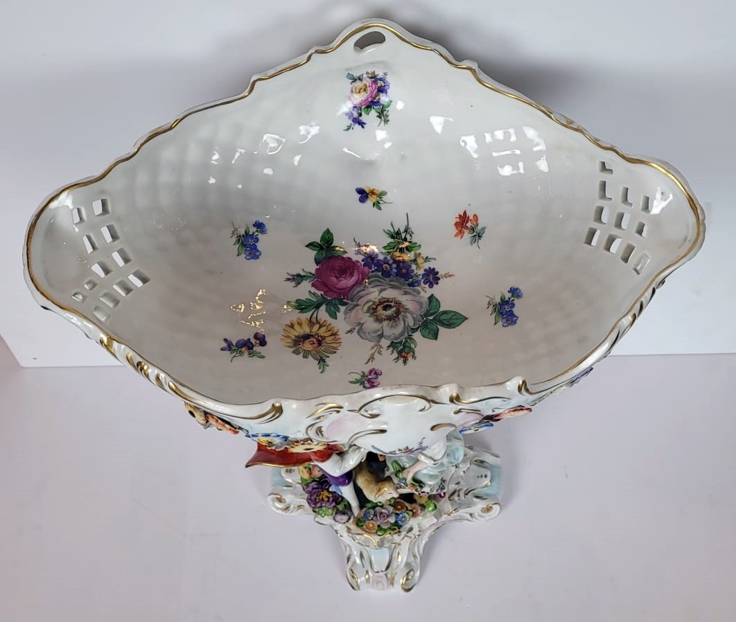 Centerpiece Porcelain Cup  - German work