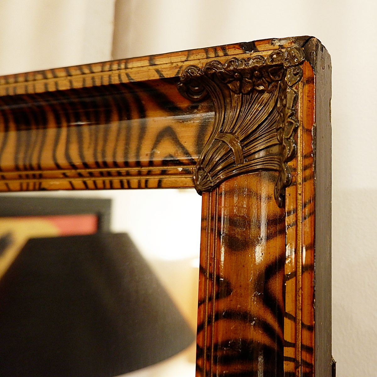 Large Vintage decorative mirror