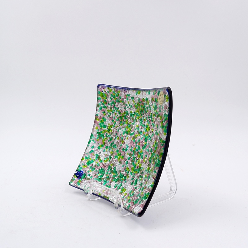 Vintage Square pocket emptier in Murano glass 