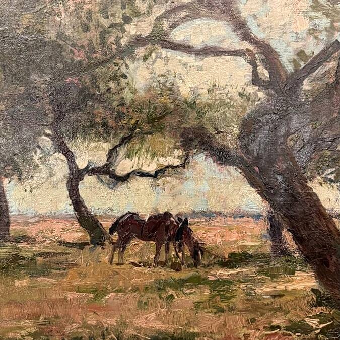 Oil On Canvas 