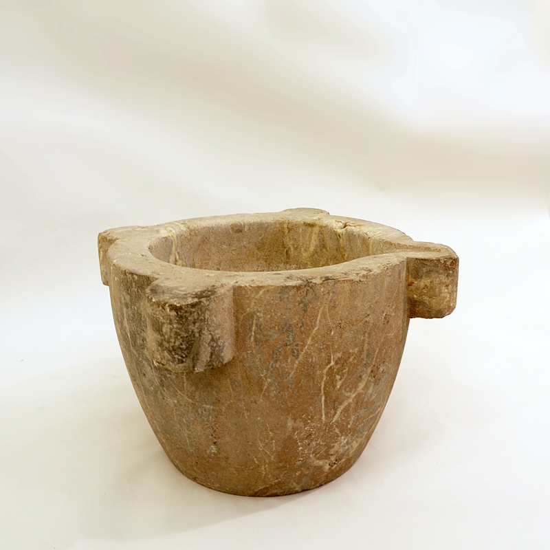 Large 19th century mortar in Saint Rémy marble - Ø 48 cm
