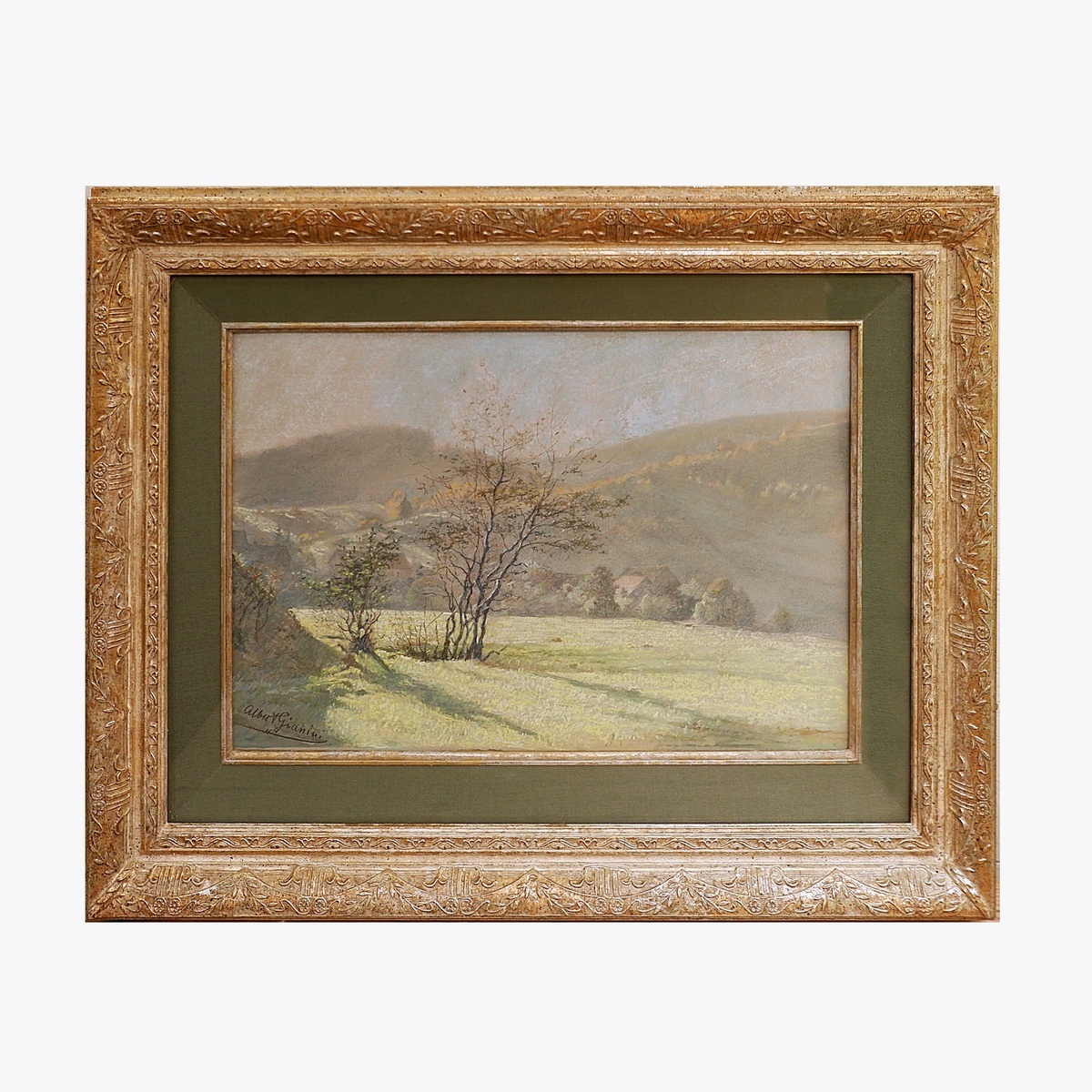 Albert Gianini (1876-1937) Signed and titled  