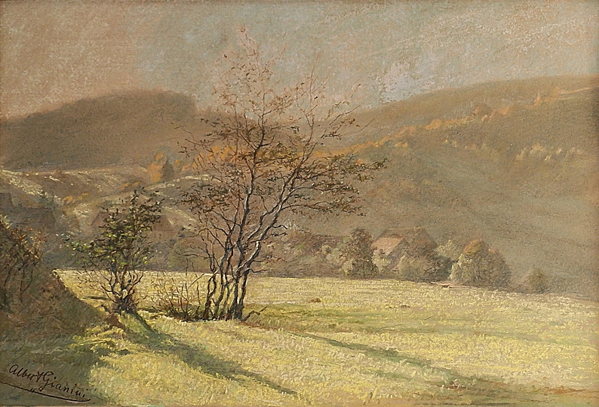 Albert Gianini (1876-1937) Signed and titled  