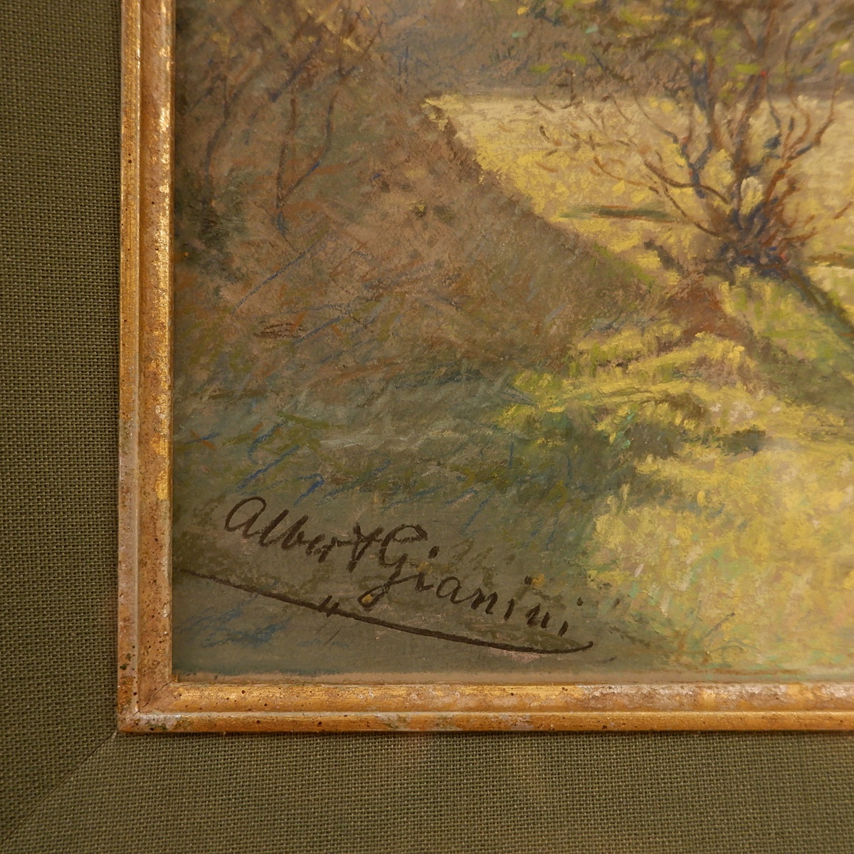 Albert Gianini (1876-1937) Signed and titled  