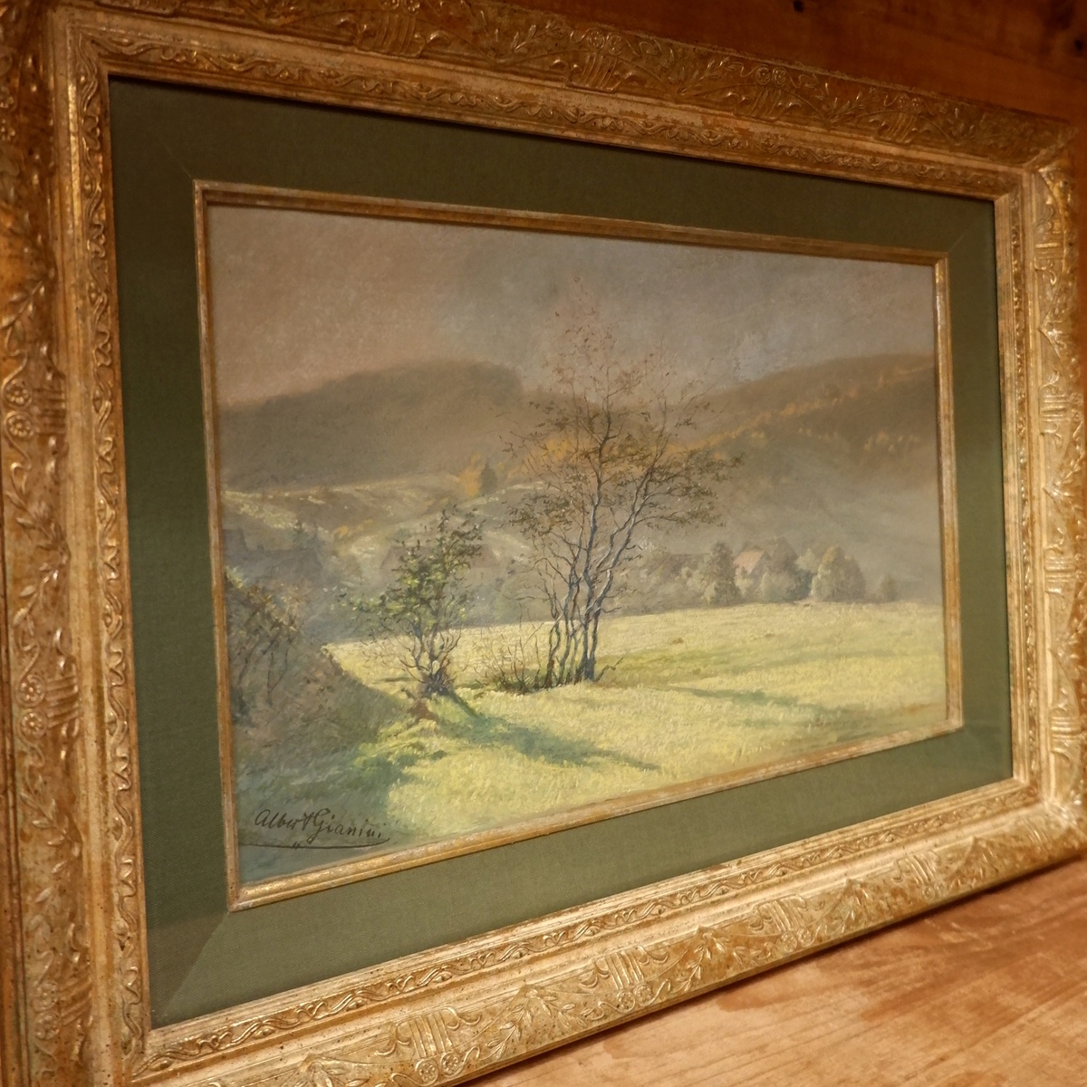 Albert Gianini (1876-1937) Signed and titled  