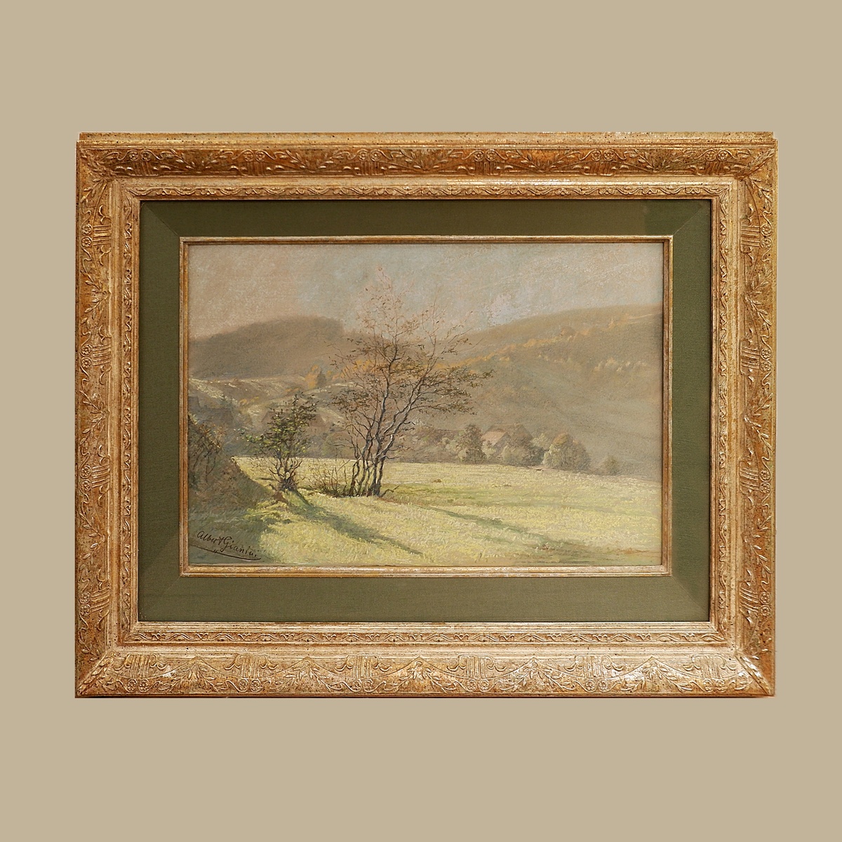 Albert Gianini (1876-1937) Signed and titled  