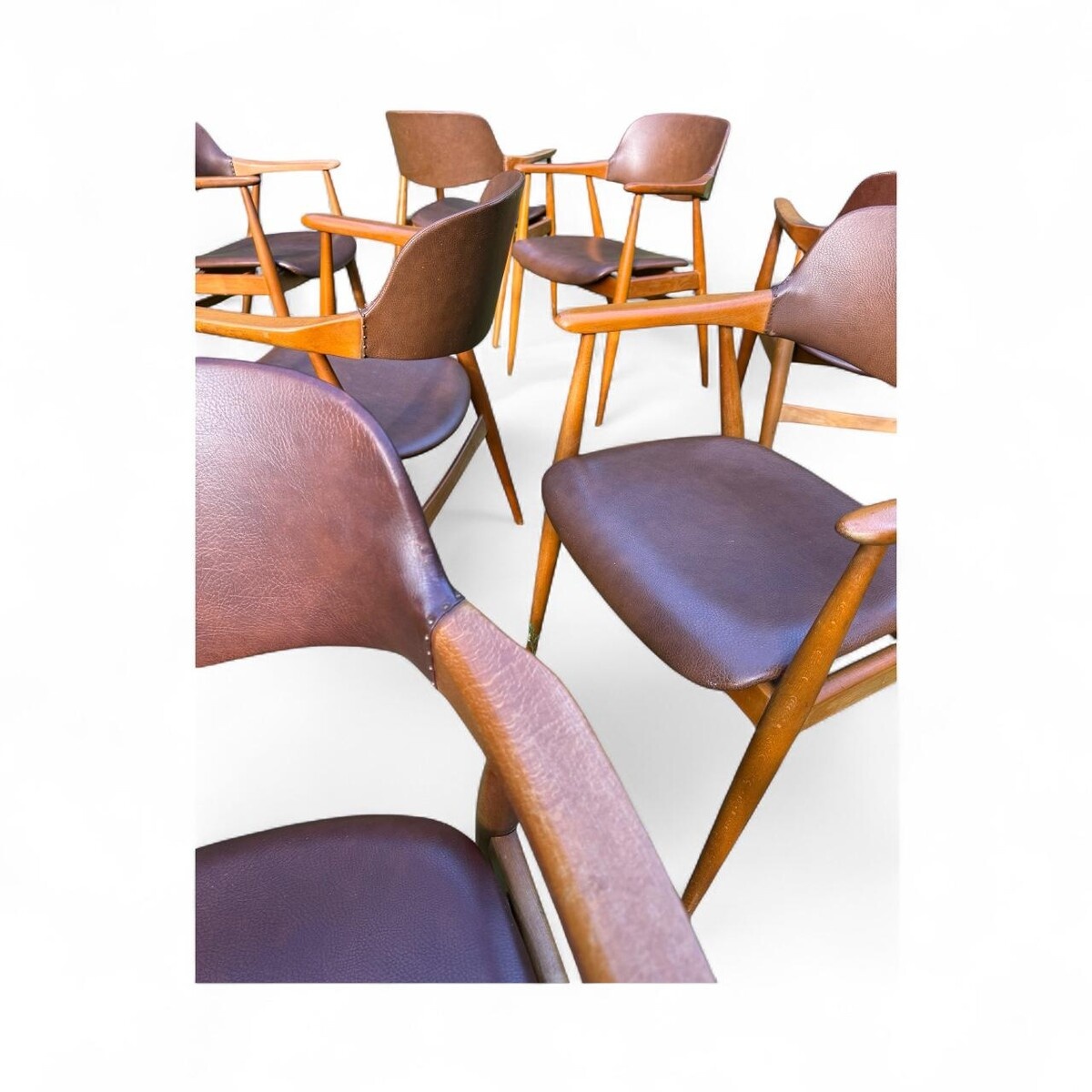 12/ Vintage Model GM11 Teak Armchair by Erik Kirkegaard, Danmark, 1960