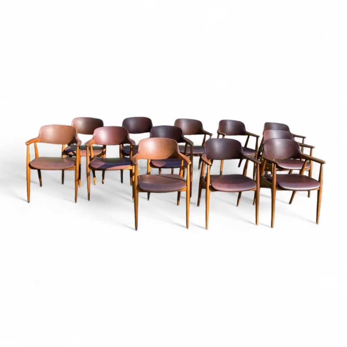 12/ Vintage Model GM11 Teak Armchair by Erik Kirkegaard, Danmark, 1960