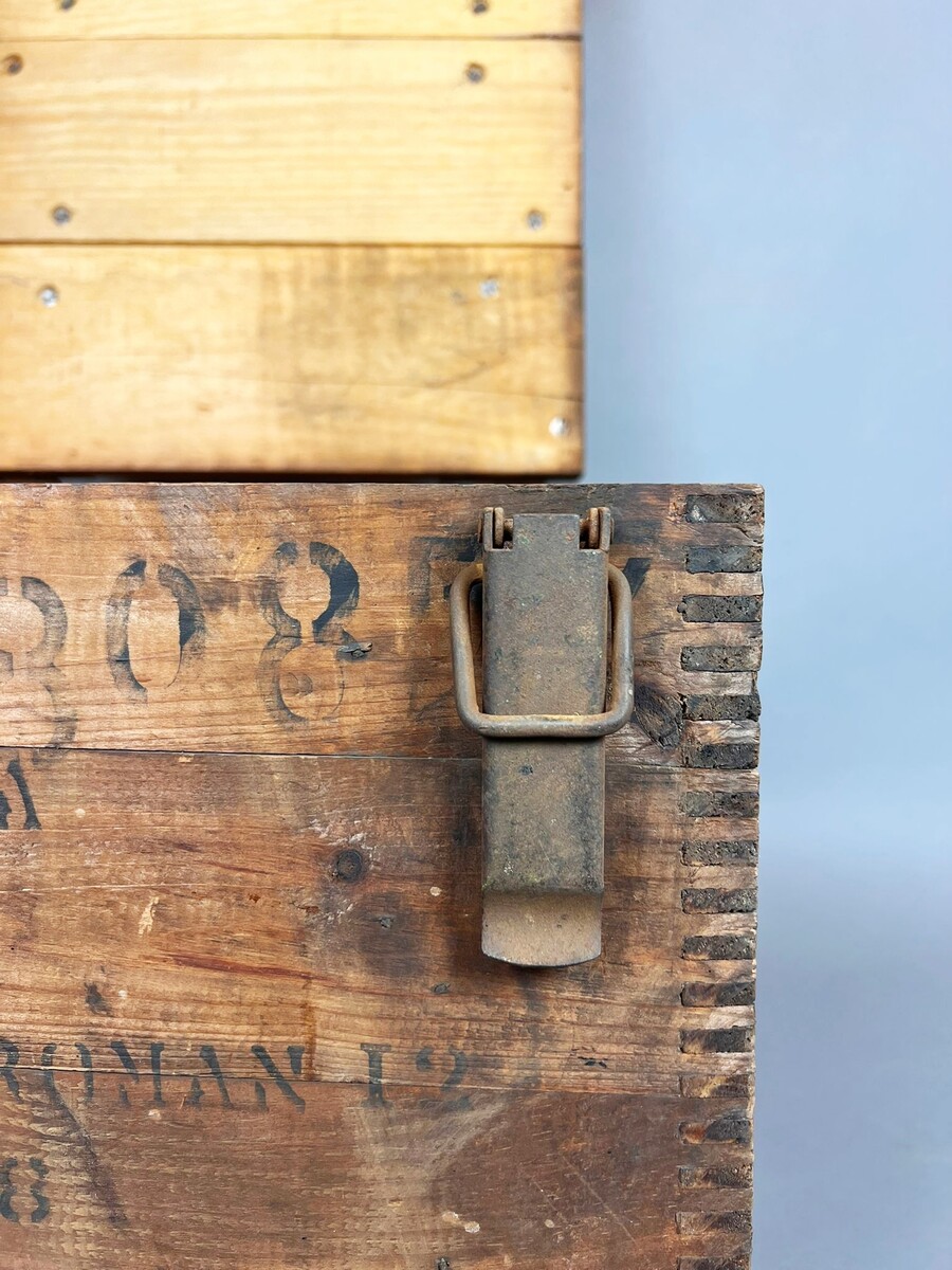 Wooden shipping case for a Remington typewriter, circa 1930